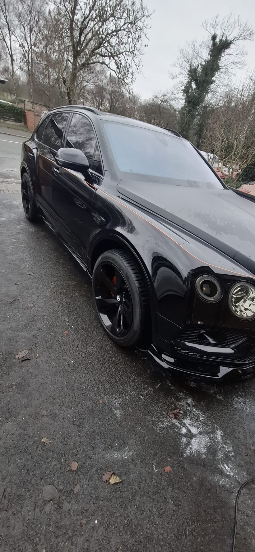 Bentley Bentayga exterior valet