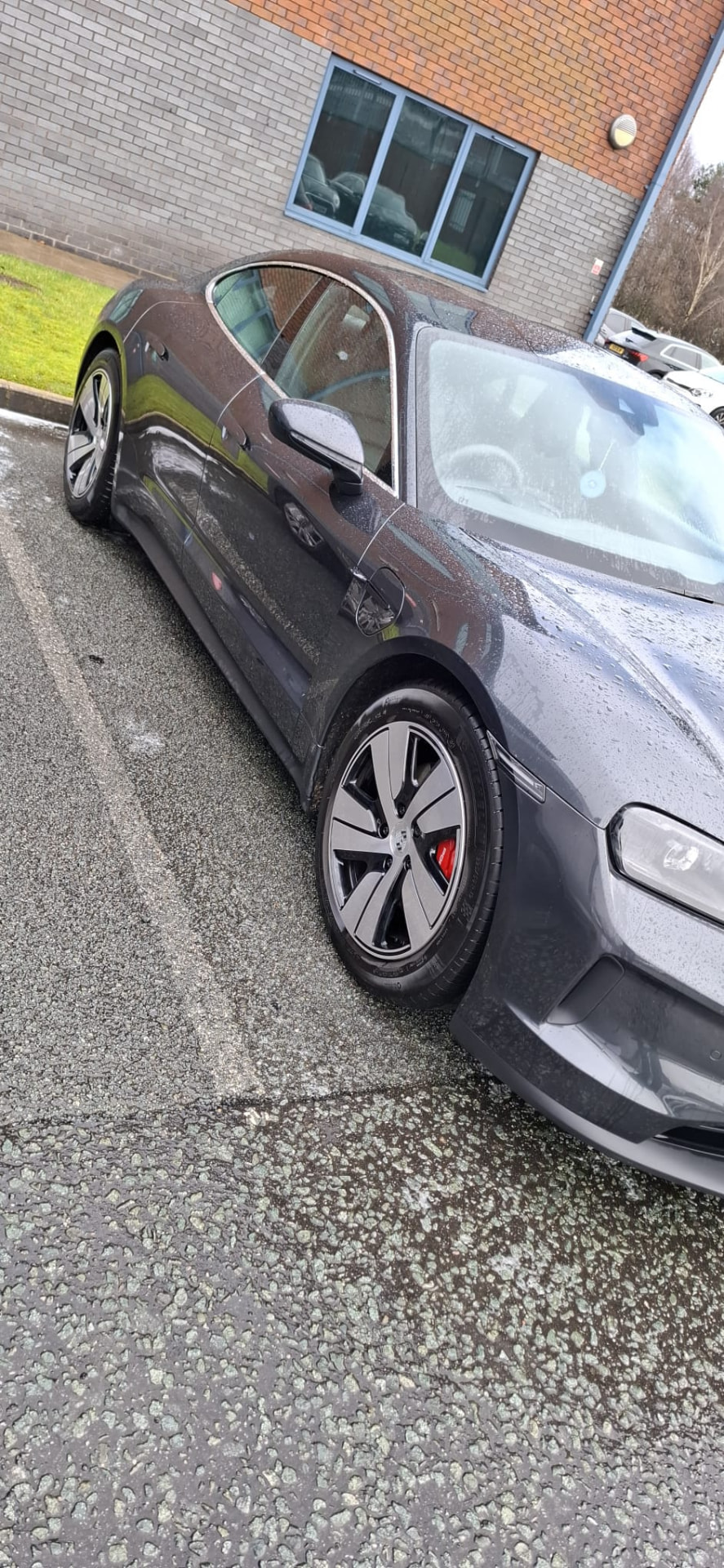Porsche Taycan exterior detailing